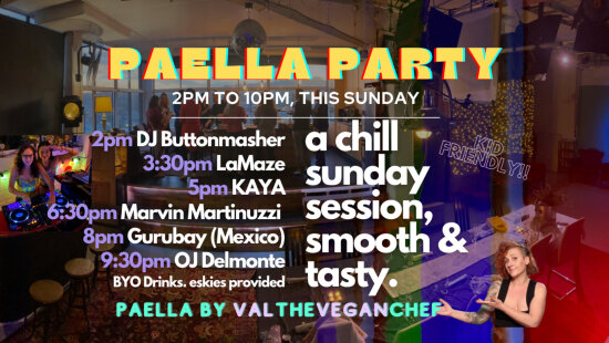 Party & Paella @ Plushtown